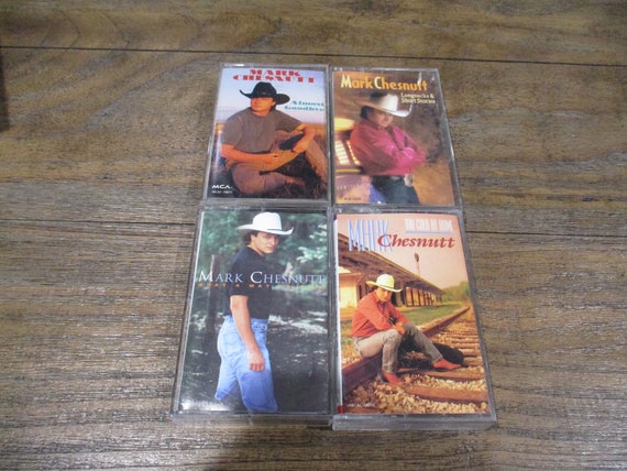 Vintage 1990s Mark Chesnutt Cassette Tape - Country Music