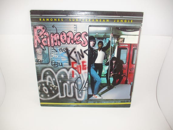 Vintage 1983 Vinyl LP Record The Ramones Subterranean Jungle Excellent Condition 71572