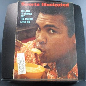 April 23, 1973 Sports Illustrated Magazine Muhammad Ali Broken Jaw Very Good Condition