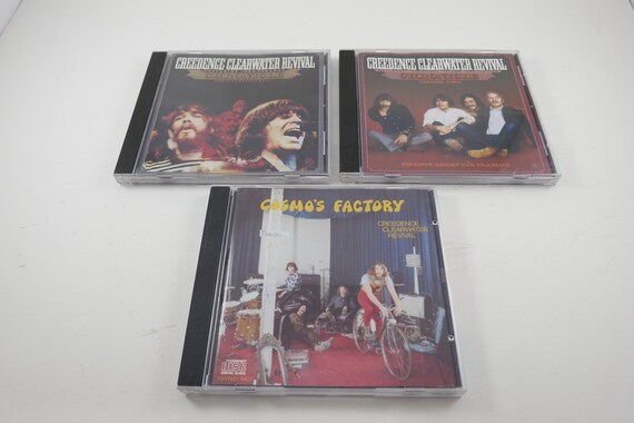 Vintage 80's/90's Creedence Clearwater Revival CD's Cosmo's Factory Chronicle I II Sold Individually