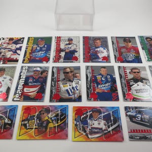 1998 Press Pass Stealth Racing NASCAR Complete 60 Card Set Nm-Mt Tony Stewart Rookie Dale Earnhardt Gordon Rare Red Foil Fusion Parallel