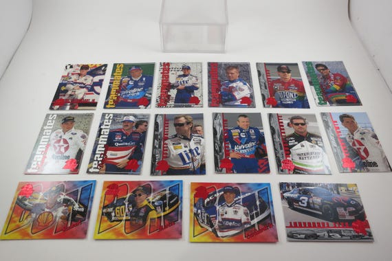 1998 Press Pass Stealth Racing NASCAR Card Set: Tony Stewart Rookie, Earnhardt, Gordon