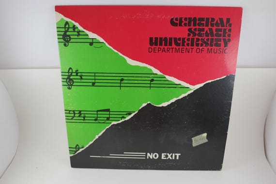 1985 Vinyl LP: No Exit, Central State University Ethnic Ensemble