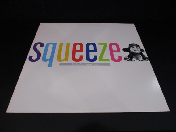 Vintage 1987 Vinyl LP Record Squeeze Babylon and On Excellent Condition 68899