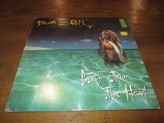 Vintage 1985 Vinyl EP Record Crazy From The Heart David Lee Roth Excellent Condition 49998