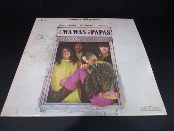 Vintage 1968 Vinyl LP Record The Mamas and the Papas Self Titled Near Mint Condition 68132