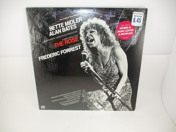 Vintage 1979 Vinyl LP Record Bette Midler The Rose Original Motion Picture Soundtrack Excellent Condition 70060