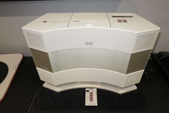 1998 Bose Acoustic Wave CD-3000 Music System with Remote and Pedestal