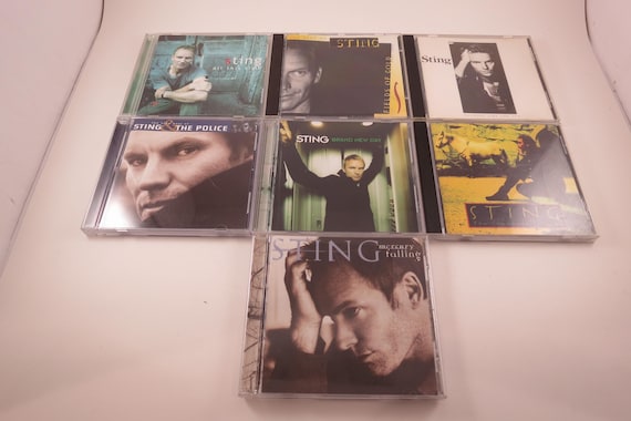 7 Vintage Sting The Police CD Collection Fields of Gold