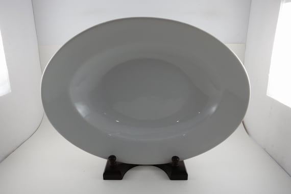 Pottery Barn White Oval Serving Platter (13 1/2 Inch)