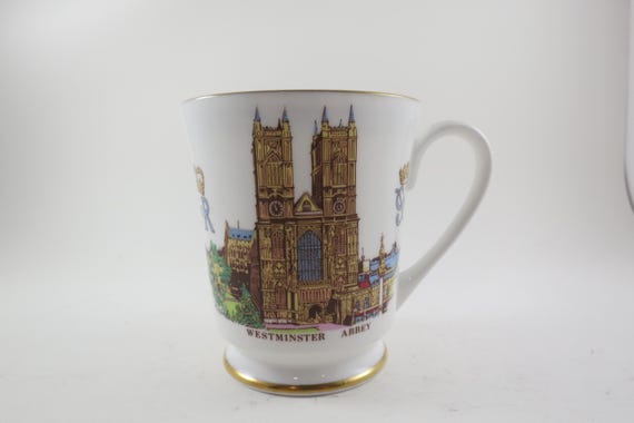 1972 Aynsley Westminster Abbey Cup: Queen Elizabeth II & Prince Philip Anniversary