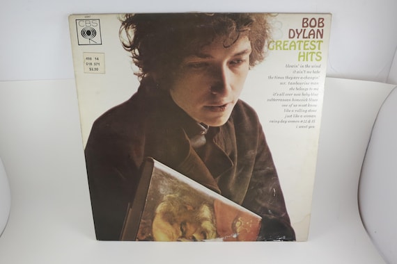 Vintage 1966 Vinyl LP Record Bob Dylan's Greatest Hits UK Pressing