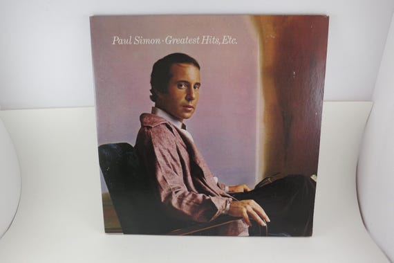 Vintage 1977 Paul Simon Greatest Hits Vinyl LP Record