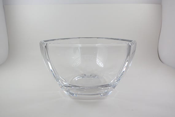 2005 Tiffany & Co Crystal Presidential Inauguration Bowl George W Bush Dick Cheney Pristine Condition