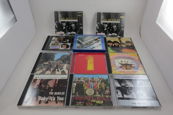 Vintage Beatles CD's Rubber Soul 1 Love Yellow Submarine Greatest Hits Anthology White Album Live at BBC Rare Photos More Sold Individually
