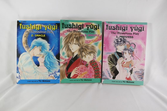 Fushigi Yugi: The Mysterious Play Manga Yuu Watase Paperback Vol 1-3