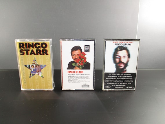 Vintage Ringo Starr Cassette Tape, 1980s Albums