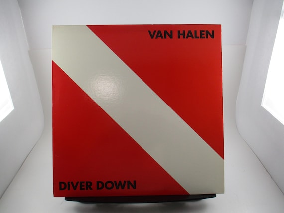 Vintage 1982 LP Vinyl Record Van Halen Diver Down Excellent Condition 69708