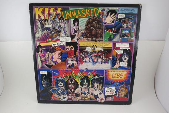 Vintage 1980 Vinyl LP Record KISS Unmasked Excellent Condition 71628