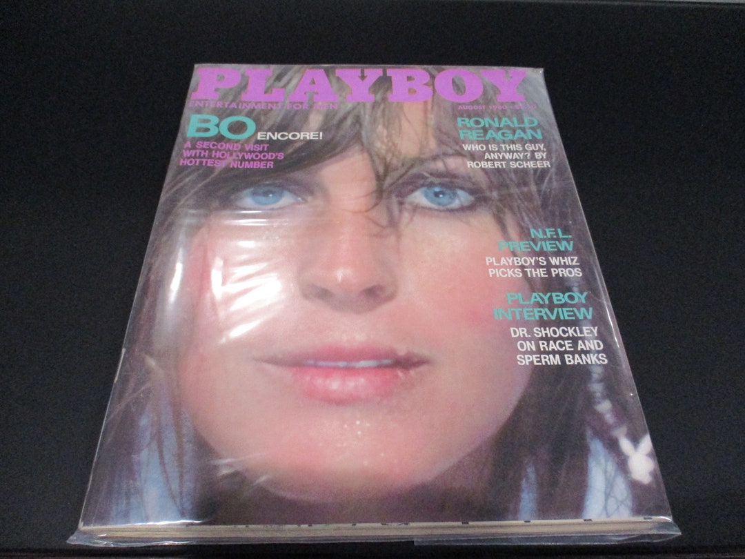 Vintage August 1980 Playboy Magazine Complete W/centerfold No - Etsy