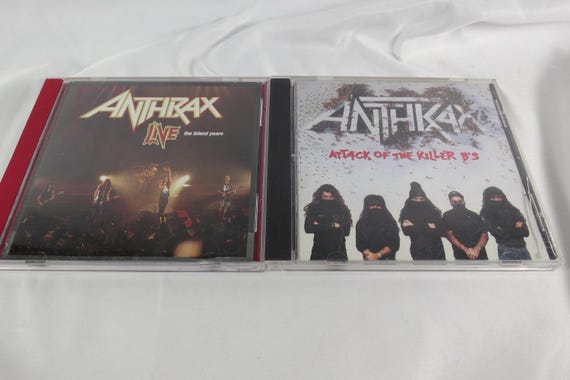 Vintage 1990's Anthrax CD's Worship Music Persistence of Time Sold Individually