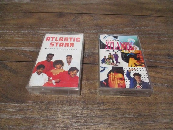 Vintage Atlantic Starr Cassette Tape: 1980s Love Songs