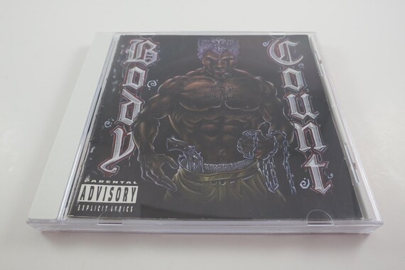Vintage 1992 Heavy Metal CD Body Count Self Titled