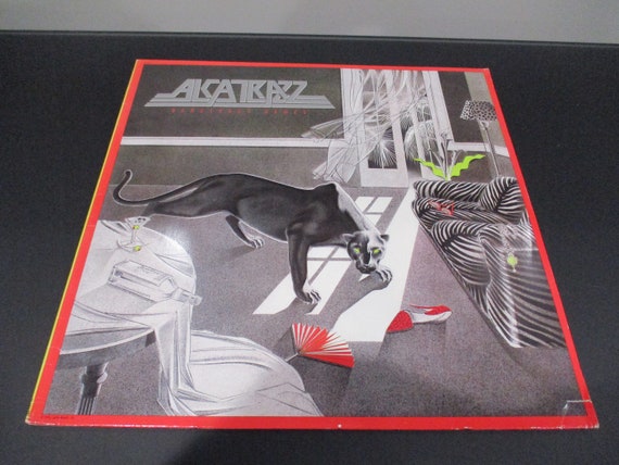 Vintage 1986 Vinyl LP Record Dangerous Games Alcatrazz Hard Rock Excellent Condition Malmsteen 58230