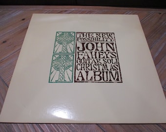 Vintage 1974 Vinyl LP Record The New Possibility: John Fahey's Guitar Soli Christmas Album Excellent Condition 54462