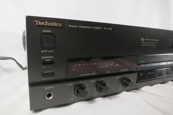 1989 Technics SU-V98 Stereo Integrated Amplifier Receiver 230 Watts