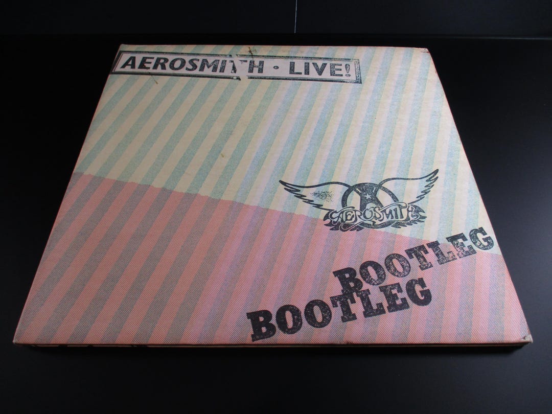 Aerosmith Live Bootleg 1978 Vinyl LP Record - Etsy