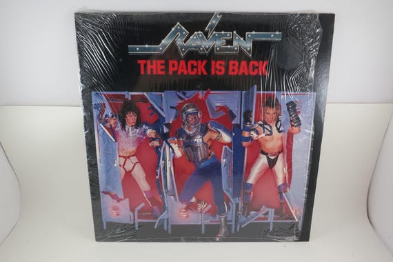 Raven - The Pack Is Back Vinyl LP - 1986 US Pressing Near Mint