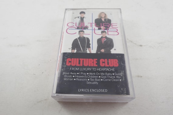 Vintage Culture Club Cassette Tapes - 1980s Boy George Music