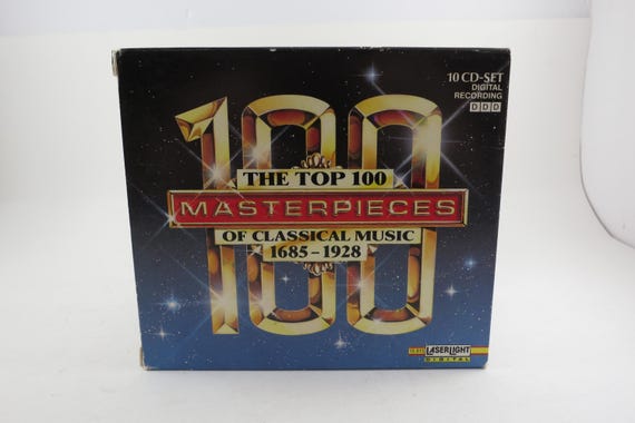1991 10 CD Set The Top 100 Masterpieces Of Classical Music: 1685-1928
