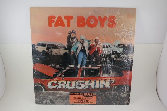 Vintage 1987 Vinyl LP Record Fat Boys Crushin' Excellent Condition In Shrink with Hype Sticker 71671