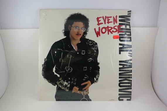 Vintage 1988 Vinyl LP Record Weird Al Yankovic Even Worse In Shrink NM