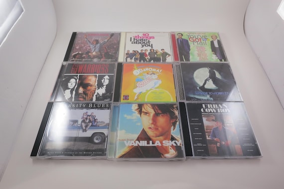 1990s Movie Soundtracks CD - Beginning with O-Q-U-V-X-Y-Z-# - Sold Individually