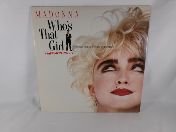 1987 Madonna Who's That Girl Soundtrack Vinyl LP Record NM