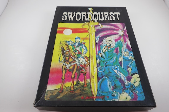 Vintage 1979 Board Game Swordquest Task Force Games Complete Very Neat Game