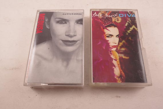 Vintage 1980's Annie Lennox Cassette Tapes Diva Medusa Sold Individually