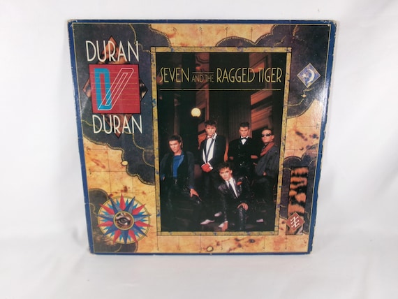 1983 Duran Duran: Seven and the Ragged Tiger Vinyl LP Record EX