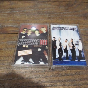 Vintage 1999 Backstreet Boys Cassette Tapes Excellent Condition Self Titled Millennium Preview Sampler Sold Individually
