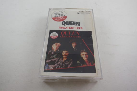 1981 Cassette Tape Queen Greatest Hits Rare European Pressing