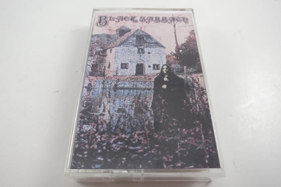 1983 Heavy Metal Cassette Tape Black Sabbath Self Titled