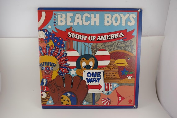 Vintage 1975 The Beach Boys Vinyl LP - Spirit of America, Good Condition