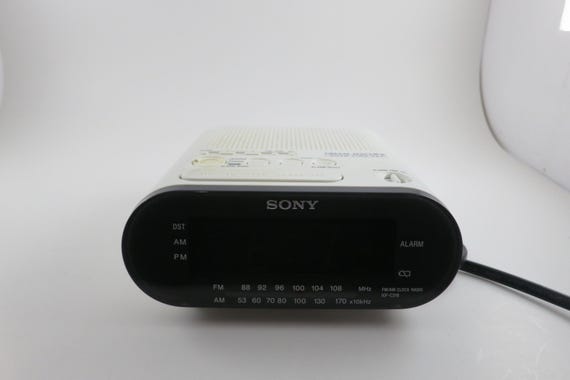 Vintage Sony Dream Machine Clock Radio: 1990s LED Display