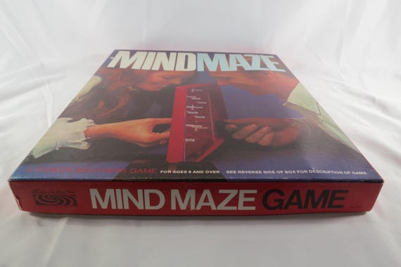 1970 Parker Brothers Board Game Mind Maze Complete