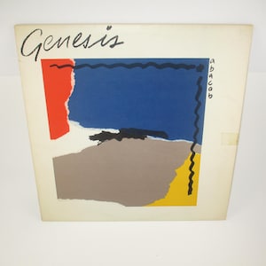 Vintage 1981 Genesis Abacab Vinyl LP - Atlantic Records