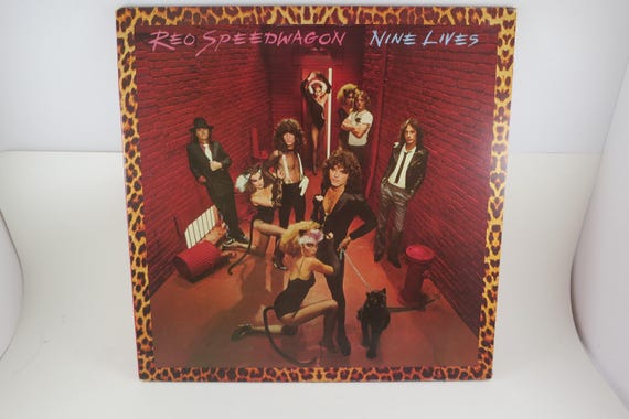 Vintage 1979 Vinyl LP Record REO Speedwagon Nine Lives Excellent Condition 71790