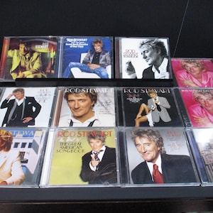 Rod Stewart CD: 80s-90s Greatest Hits & American Songbook - Sold Individually